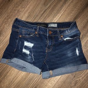 juniors denim shorts